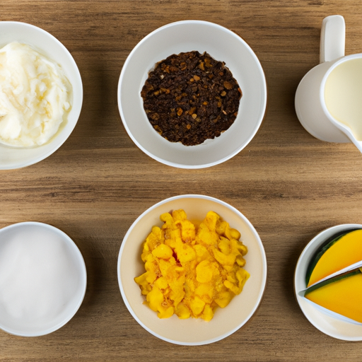 mango chocolate chip ice cream ingredients