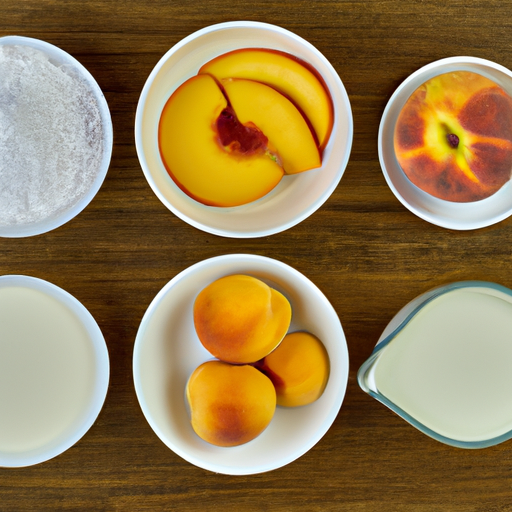 peach gelato ingredients